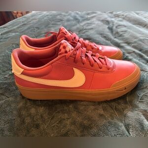 Nike Crimson and Beige Low-Top Sneakers womens 11 or men’s 9